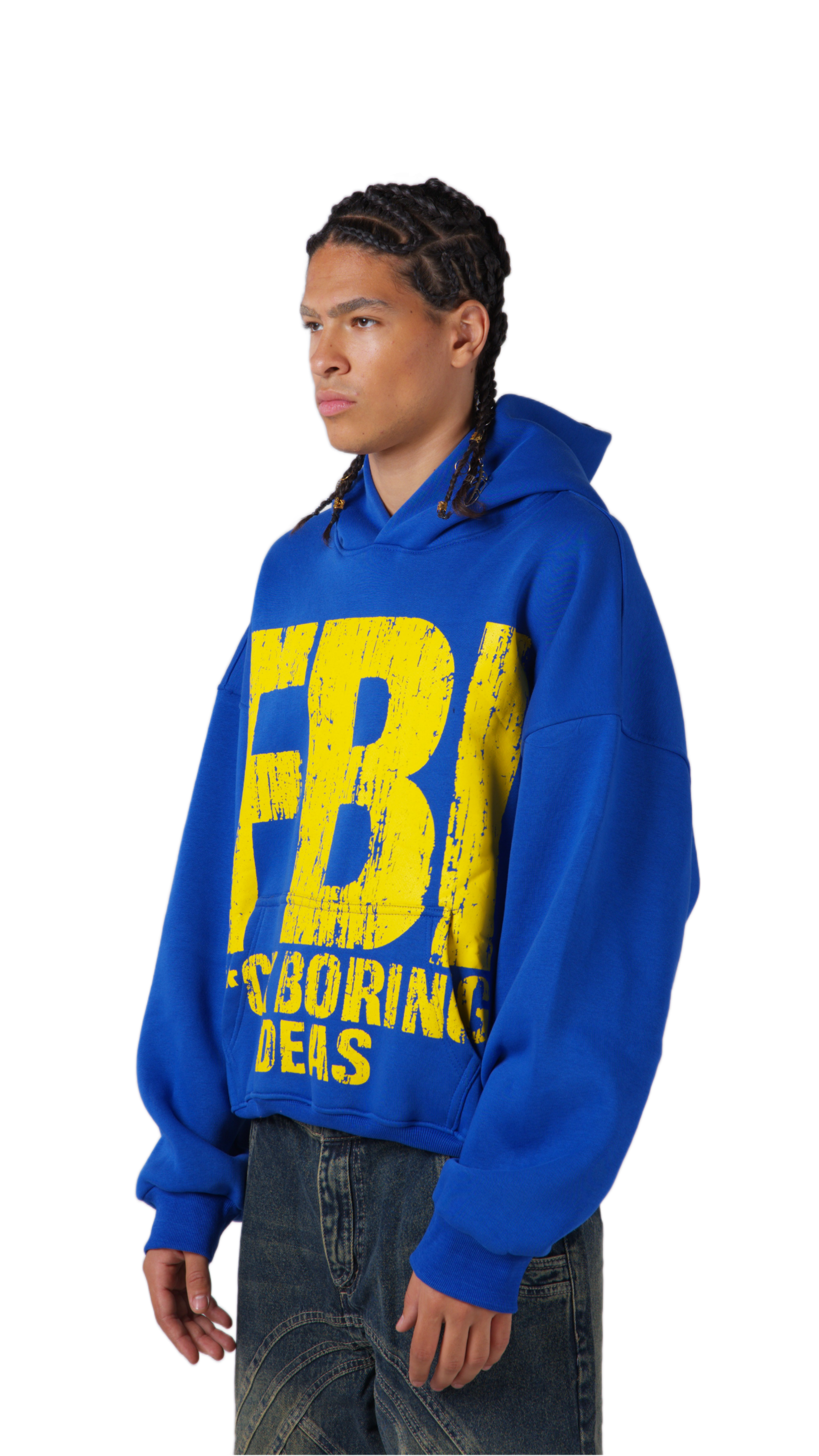 FBI BLUE HOODIE