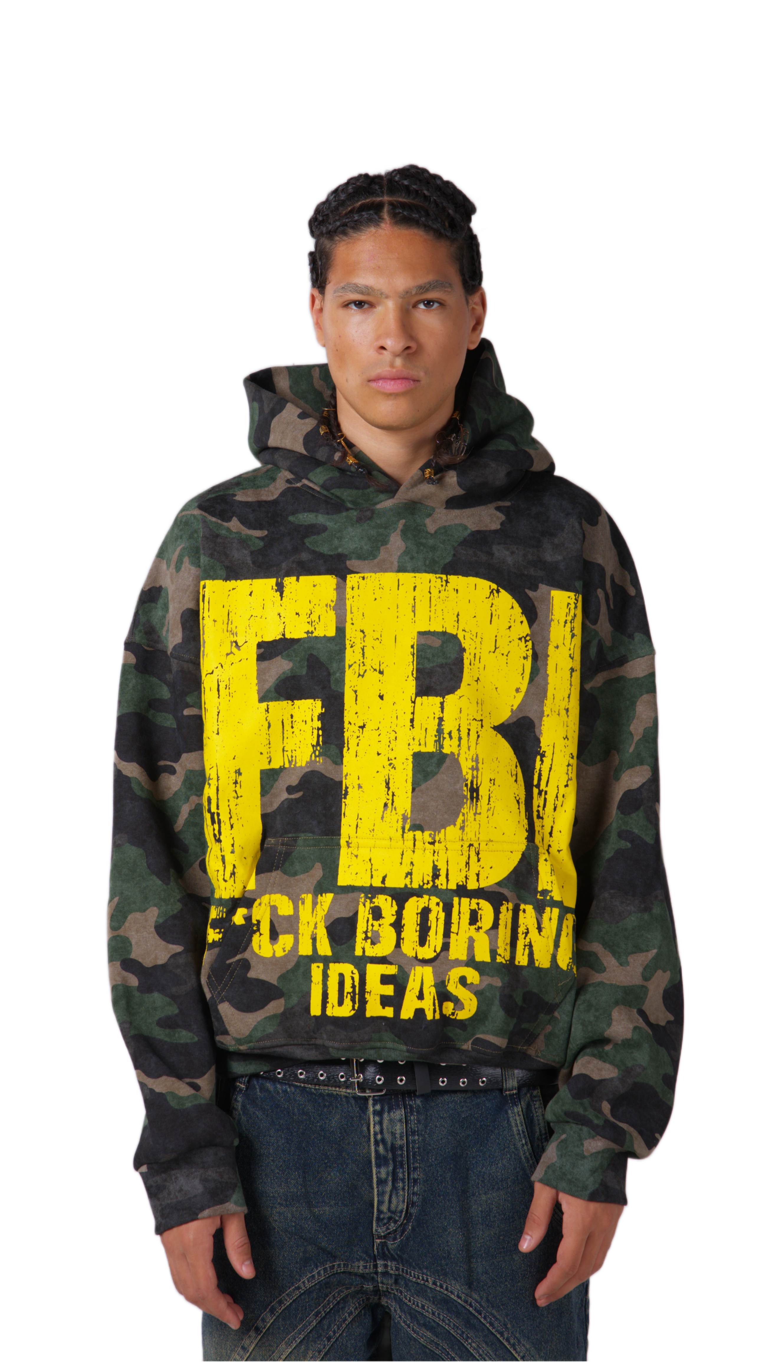 FBI CAMO HOODIE