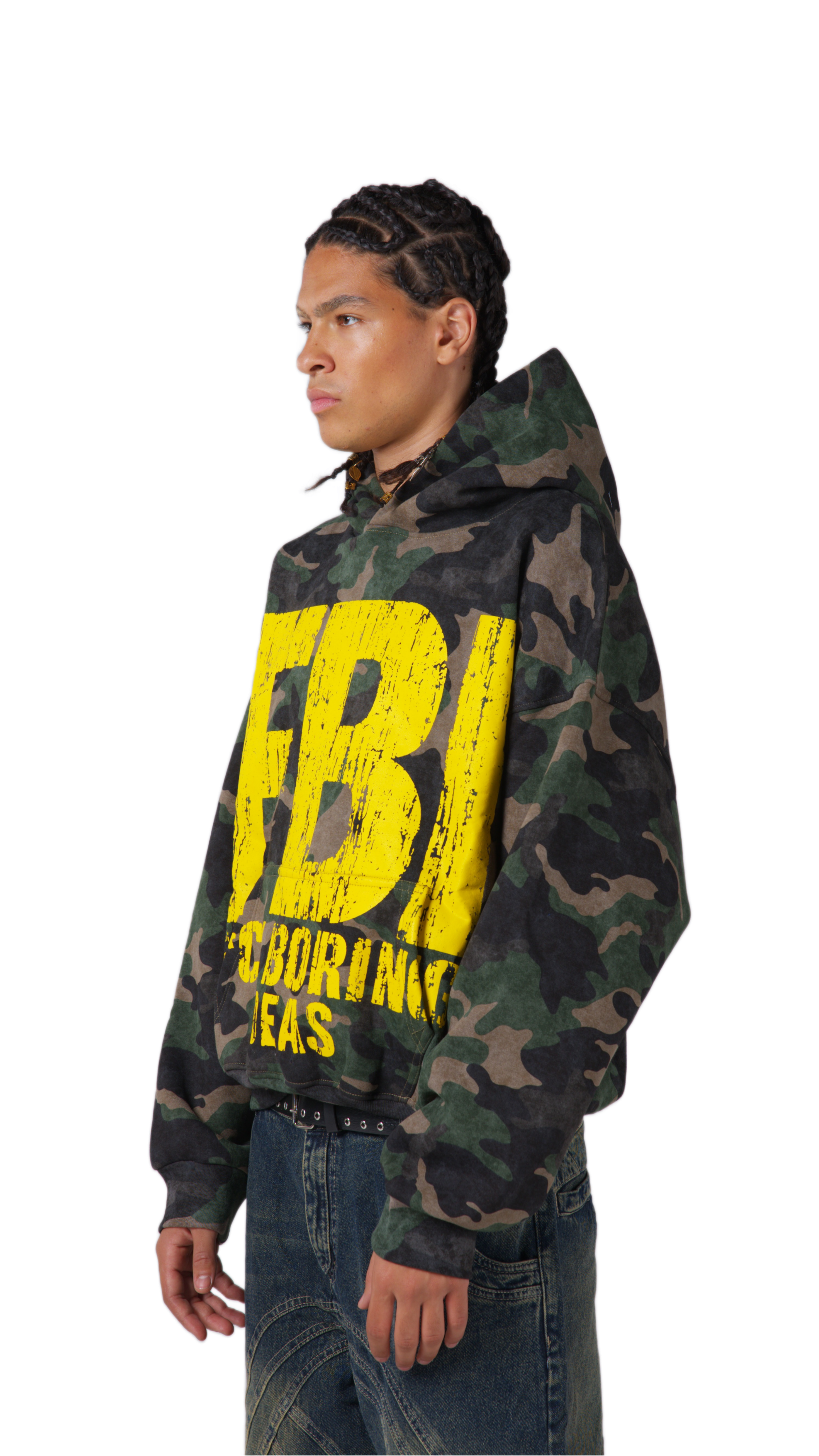 FBI CAMO HOODIE