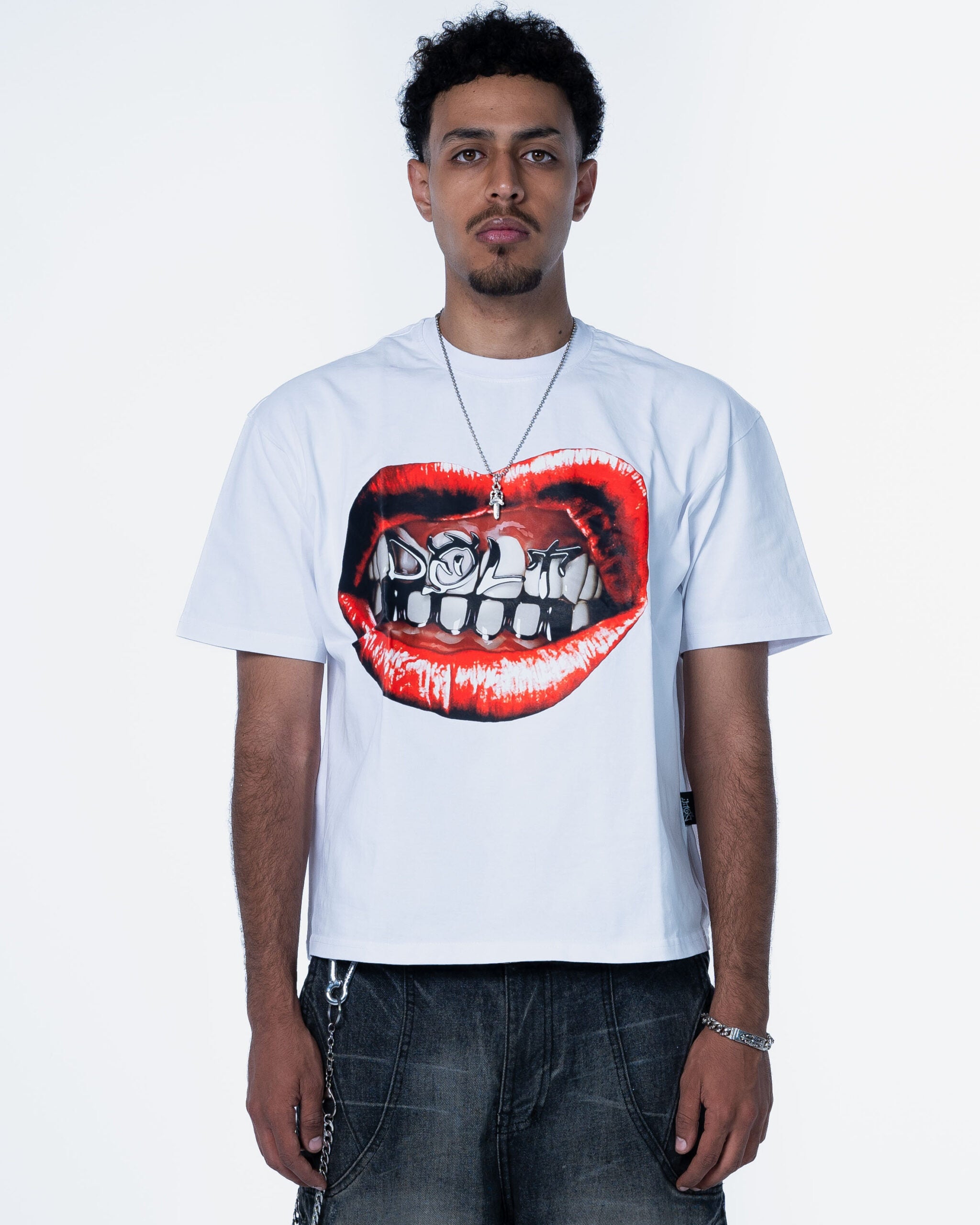 SILVER GRILLZ T-SHIRT