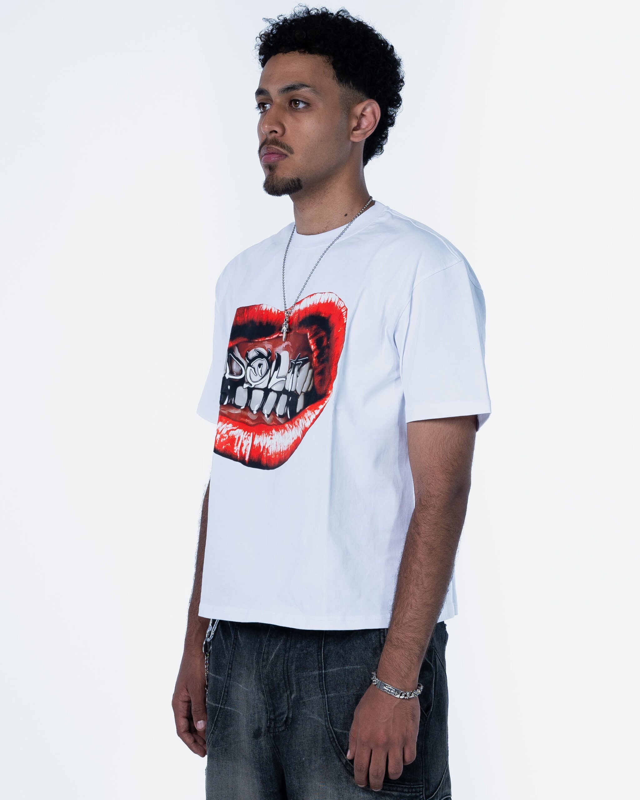 SILVER GRILLZ T-SHIRT