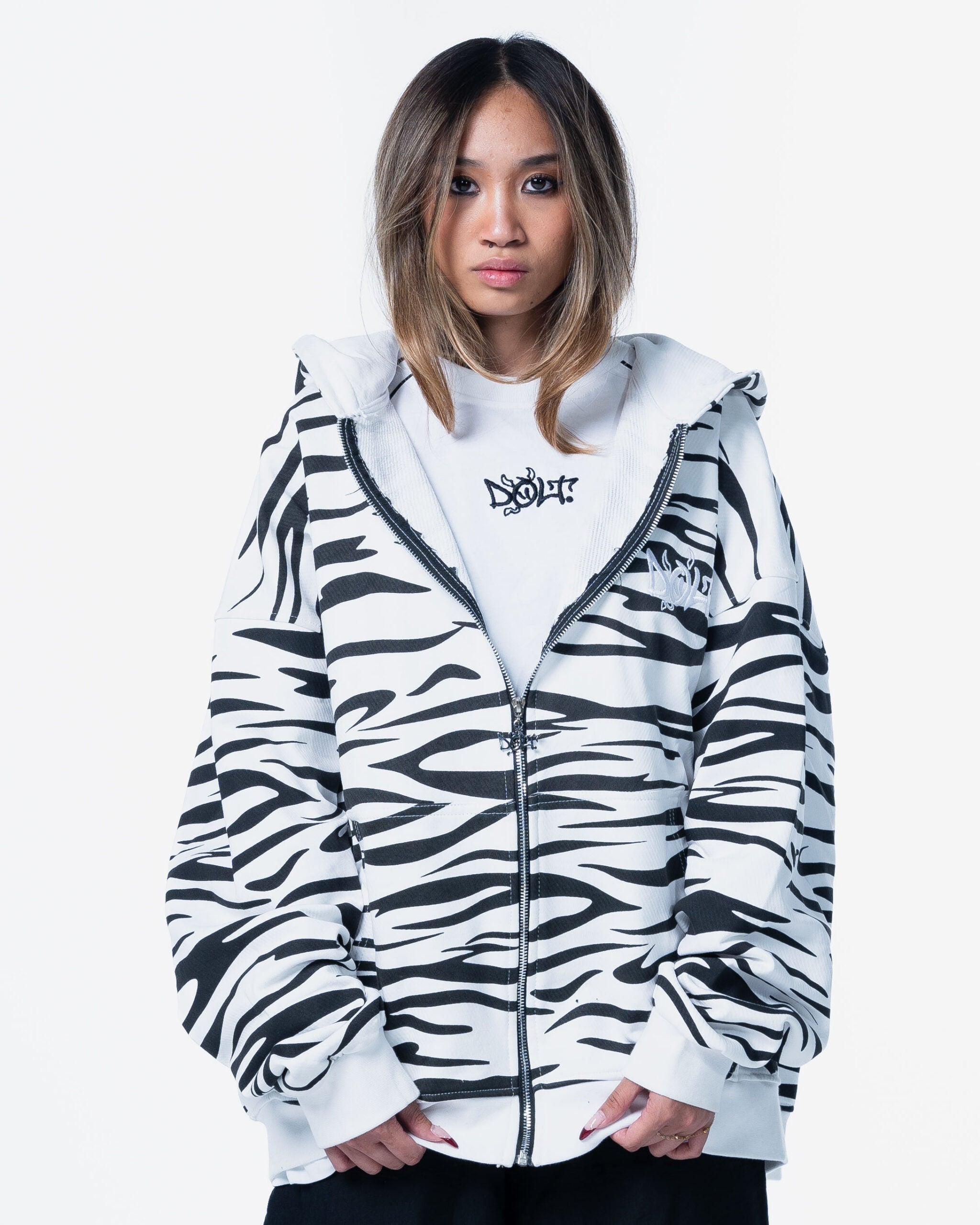 ZEBRA ZIP WHITE
