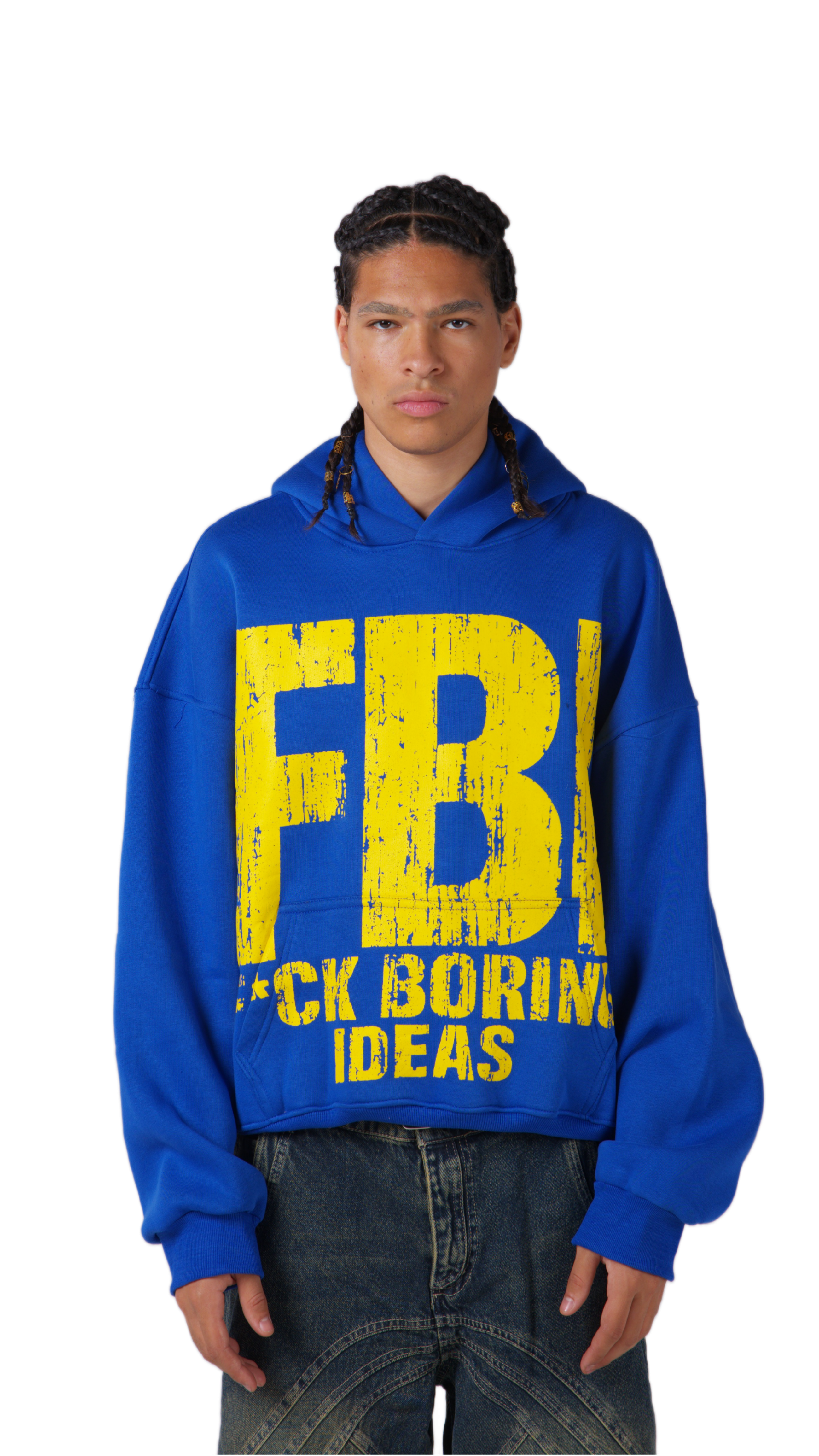 FBI BLUE HOODIE